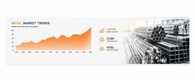 Quotazione rottami metallici e prezzi LME