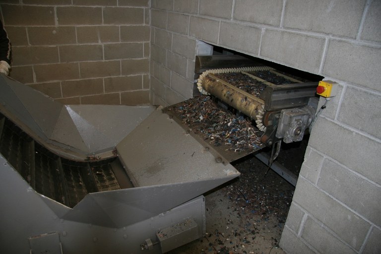 Macchina lavorazione rame