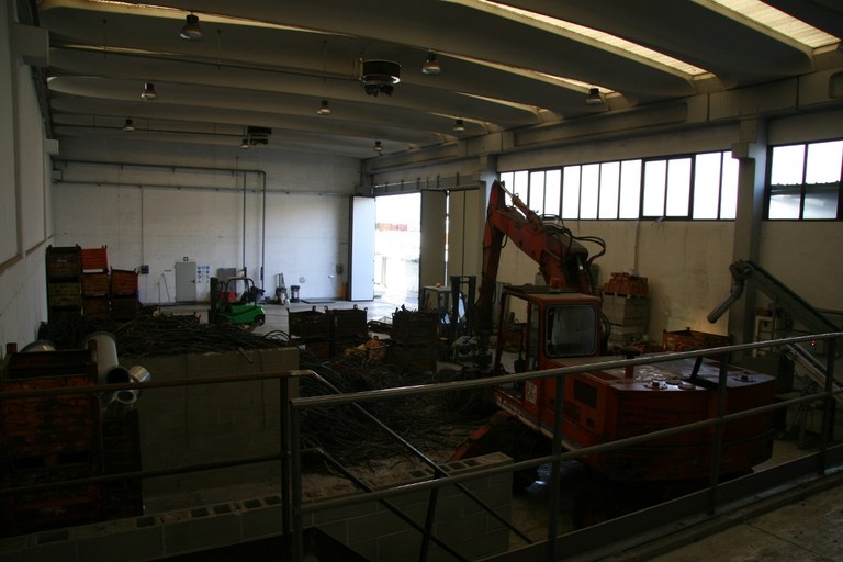 Stoccaggio rottami deposito